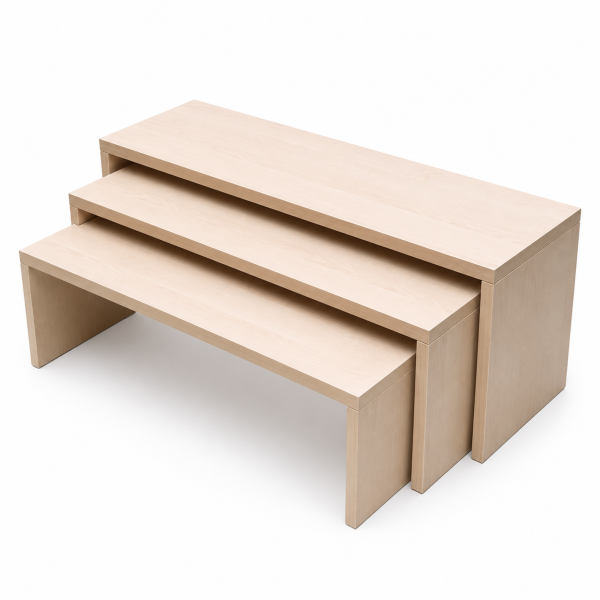 Stapelbänke Kindergarten Sitzbänke 3 er Set