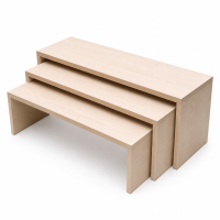 Stapelbänke Kindergarten Sitzbänke 3 er Set