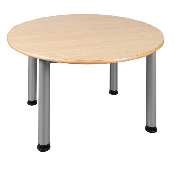 Runder Tisch Ø 100 cm höhenverstellbar