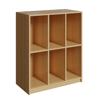 Schultaschenschrank Ranzenregal 3 Fächer 2 reihig