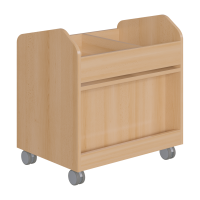 Bastelwagen Kreativwagen fahrbar mit Boxen