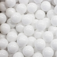 Bälle für Ballbad weiß Ø 60 mm 500...