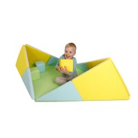 3-in-1 Spielmatte faltbar zu Tipi-Zel oder Boot