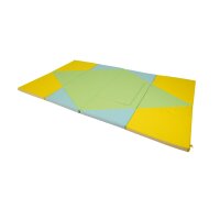 3-in-1 Spielmatte faltbar zu Tipi-Zel oder Boot