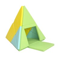 3-in-1 Spielmatte faltbar zu Tipi-Zel oder Boot
