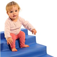 Treppe für Bällebad mit 3 Stuffen 60x60x30 cm Antirutschboden