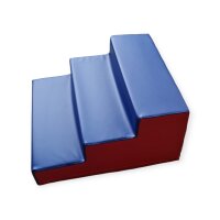 Treppe für Bällebad mit 3 Stuffen 60x60x30 cm Antirutschboden