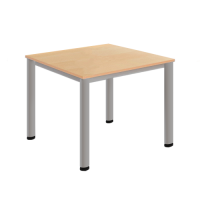 Quadrattisch 80x80 cm höhenverstellbar