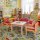 Kindergarten Sitzgruppe aus Massivholz