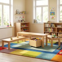 Stapelbänke Kindergarten Sitzbänke 3 er Set