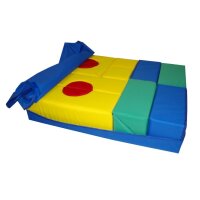 Bezug-Hülle für Schaumstoffbaukasten 120x60x30...