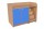 Wickelkommode mit Treppe und 2 Türen + Einlegeböden Dekor Ahorn blau