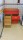 Wickelkommode mit 3 Schubladen und Treppe Dekor Buche rot