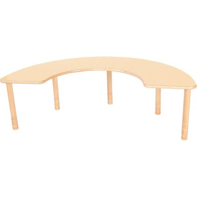 100357-08 Tischhöhe: 40–58 cm HPL Buche