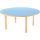Tisch Platteblau
